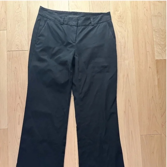 Y2K Theory Cotton Black Bootcut Dress Pants (2) - Picture 2 of 10